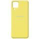 Чехол Silicone Cover для Samsung Galaxy A12 / M12 Желтый / Yellow 54722