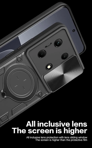 Протиударний чохол Magnetic Stand MagSafe для Xiaomi 14T Pro Синій