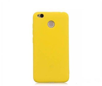 Чохол Matte для Xiaomi Redmi 4x Жовтий 35067