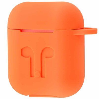 Чехол Silicone Case для Apple Airpods Orange 36569