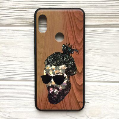 Чехол BARBER для Xiaomi Redmi Note 5 / 5 Pro в очках светлый 32879