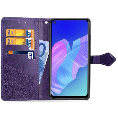 Чехол-книжка Art Case для ZTE Blade V2020 Фиолетовый 53700