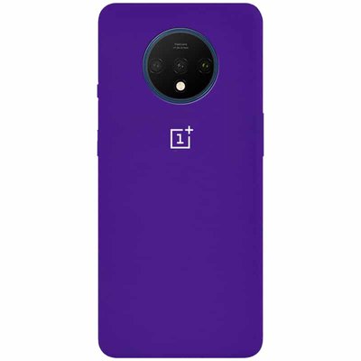 Чехол Silicone Cover для OnePlus 7T Фиолетовый / Purple 38096