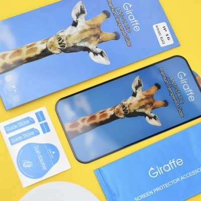 Захисне скло Giraffe Anti-static для Motorola Moto G54 Black