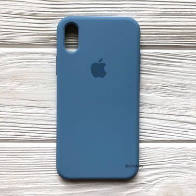 Чехол Silicone Case для Iphone X / XS Azure 33482