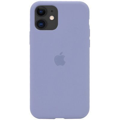 Чехол Silicone Case для Iphone 11 Серый / Lavender Gray 59480
