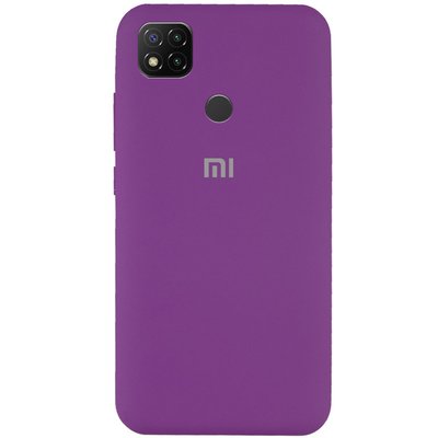 Чехол Silicone Cover для Xiaomi Redmi 9C / 10A Фиолетовый / Grape 46068