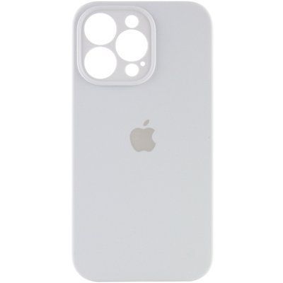 Чохол Silicone Case із захистом камери для Iphone 15 Pro Білий / White 83909