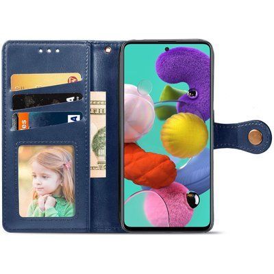 Чохол-книжка ETMA Gelan для Samsung Galaxy A51 Синій 44298