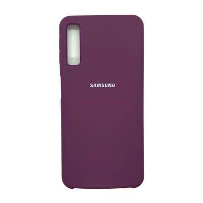 Чехол Silicone Case для Samsung Galaxy A7 2018 A750 Фиолетовый 34664