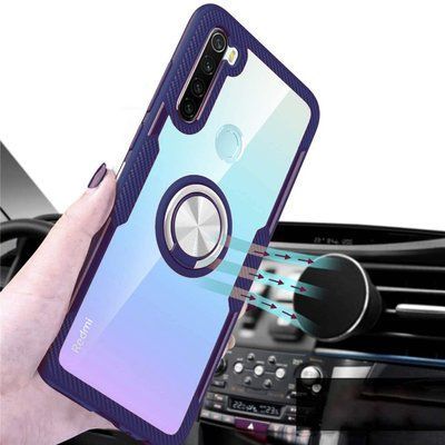 Чохол Din Crystal Magnet Ring для Xiaomi Redmi Note 8 Чорний 37484