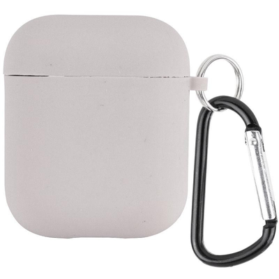 Чехол Silicone Case для Apple Airpods 1/2 Серый / Stone 66969