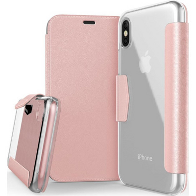Чехол-книжка X-Doria Engage для Iphone X / XS Розовый 83454