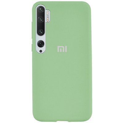 Чохол Silicone Cover для Xiaomi Mi Note 10 / Mi Note 10 Pro М'ятний / Mint 38495