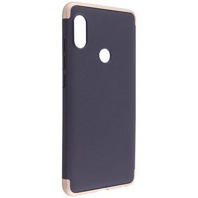 Чохол пластиковий GKK 360 для Xiaomi Redmi Note 6 / 6 Pro Чорний / Срібний 45688