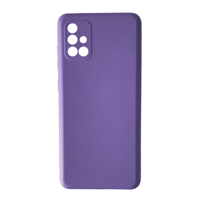 Чохол Silicone Case Camera без лого Samsung Galaxy A71 Lilac 83858