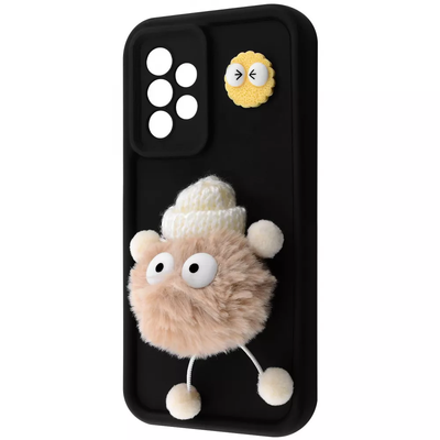 Чохол Pretty Things для Samsung Galaxy A52 / A52s Black/Fluffy White 85238