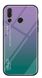 Чехол TPU+Glass Gradient HELLO для Huawei Nova 4 Violet / Green 33286 2