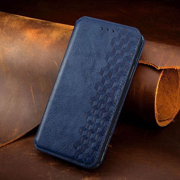 Чехол-книжка ETMA Cub для Xiaomi Redmi Note 10 / Note 10s / Poco M5s Синий 54535