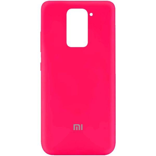Чохол Silicone Cover A для Xiaomi Redmi Note 9 / Redmi 10X Рожевий / Barbie pink 43245