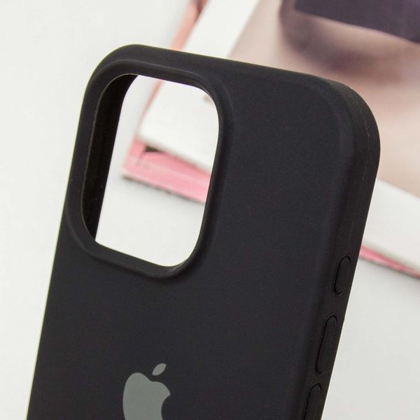 Чохол Silicone Case для Iphone 16 Pro Чорний / Black