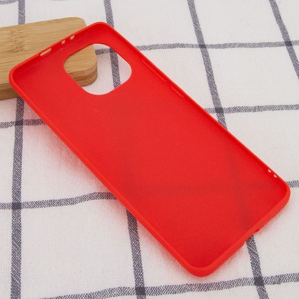 Чехол Matte для Xiaomi Mi 11 Lite / 11 Lite 5G NE Красный 56175