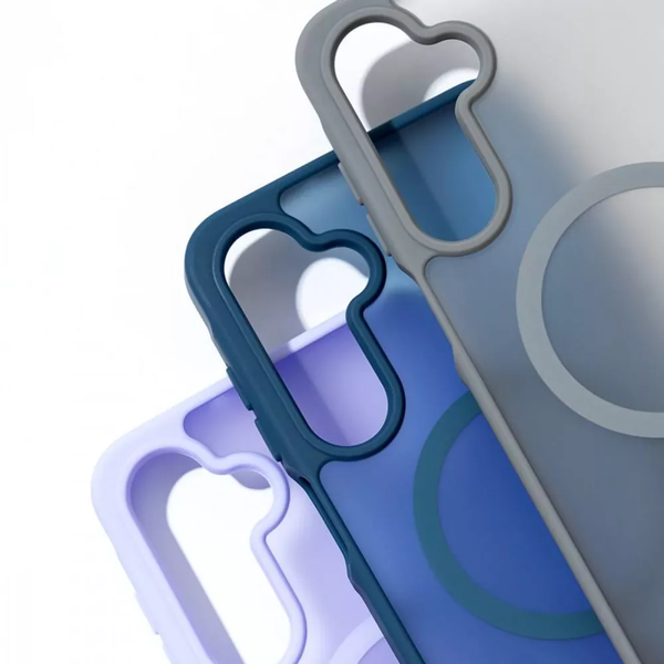 Чохол WAVE Matte Color MagSafe для Samsung Galaxy A37 Midnight blue