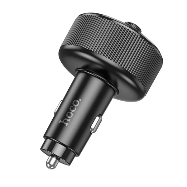 Автомобільний FM модулятор Hoco E82 PD30W+QC3.0 Gray 86637
