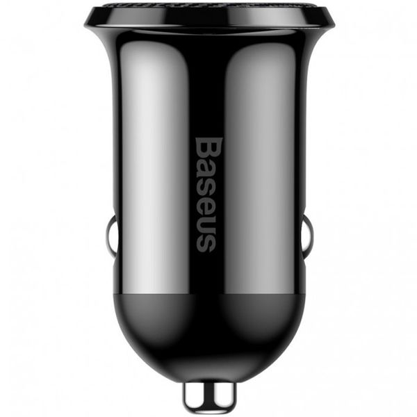 Автомобільний зарядний пристрій Baseus Grain Pro 2USB / 4.8A Black 57727