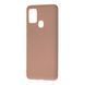 Чехол Matte для Samsung Galaxy A21s Коричневый 47848