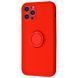 Чохол WAVE Light Color Magnet Ring для Iphone 12 Red 54327