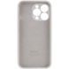 Чохол Silicone Case із захистом камери для Iphone 15 Pro Білий / White 83909 2