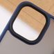 Чохол Metal Buttons для Iphone 15 Pro Синій 81745 5