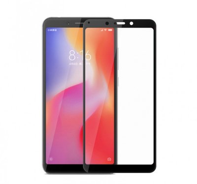 Защитное стекло Inavi Premium для Xiaomi Redmi 6 / 6A Black 50281