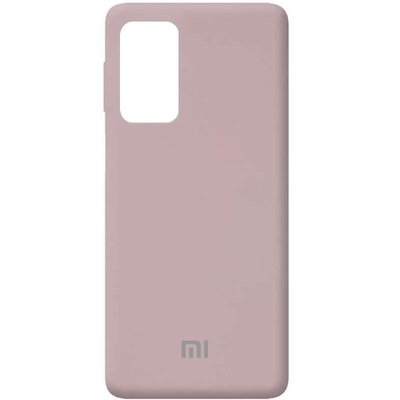 Чехол Silicone Cover для Xiaomi Redmi Note 10 Pro Серый / Lavender 55333