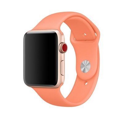 Ремінець Silicone для Apple Watch 38/40/SE 40/41 mm Nectarine 37832
