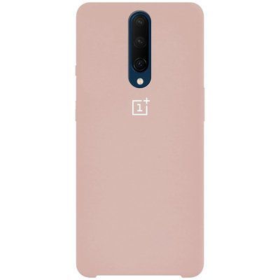 Чохол Silicone Case для OnePlus 7 Pro Рожевий / Pink Sand 43915