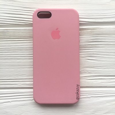 Чехол Silicone Case для Iphone 5 | 5s | SE Pink 30502