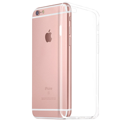 Чохол Stez з захистом камери для Iphone 6 / 6s Прозорий 65394