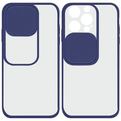 Чохол CamshMatte для Iphone 13 Pro Max Синій 60713