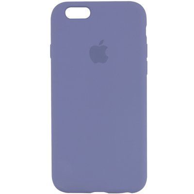 Чехол Silicone Case для Iphone 6 / 6s Серый / Lavander Gray 59516