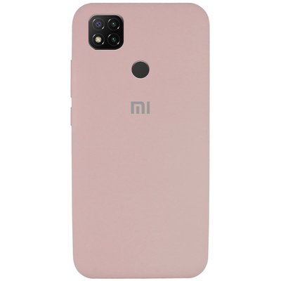 Чехол Silicone Cover для Xiaomi Redmi 9C / 10A Розовый / Pink Sand 46054