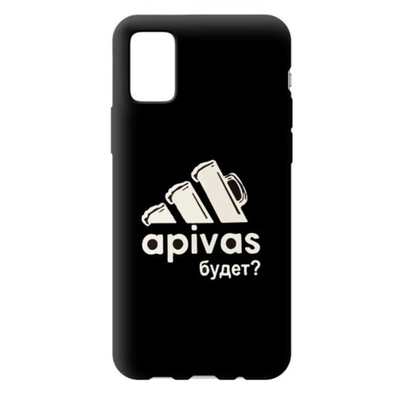 Чехол CoWay Apivas с защитой камеры и микрофиброй для Xiaomi Redmi 9T Черный / Black 68156
