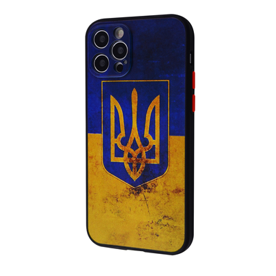 Чехол патриотический WAVE Ukraine Shadow Matte для iPhone 13 Pro Ukraine 65294