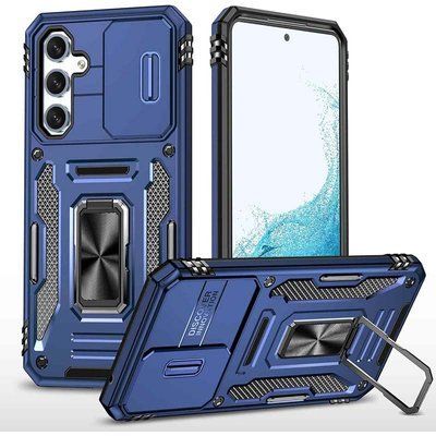 Протиударний чохол Camsh Army Ring для Samsung Galaxy A35 5G / A55 5G Navy
