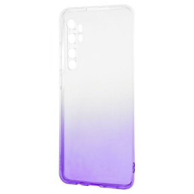 Чехол Gradient для Xiaomi Mi Note 10 Lite White / purple 45336