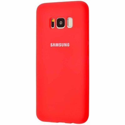 Чохол Silicone Cover для Samsung Galaxy S8 G950 Red 38289