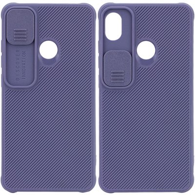 Чехол Camsh для Tecno POP 3 Серый / Lavender Gray 55132