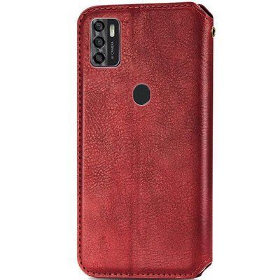 Чехол-книжка ETMA Cub для ZTE Blade A7s 2020 Красный 55592