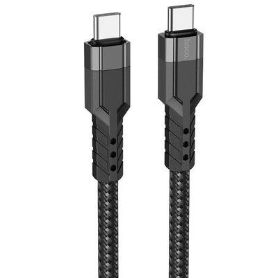 Кабель Hoco U110 Type-C to Type-C 60W 1.2м Black 83592